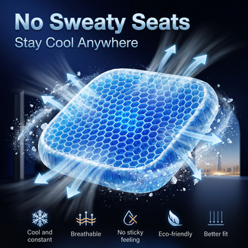 Silicone Ice Pad Insulated Car Seat Cushion